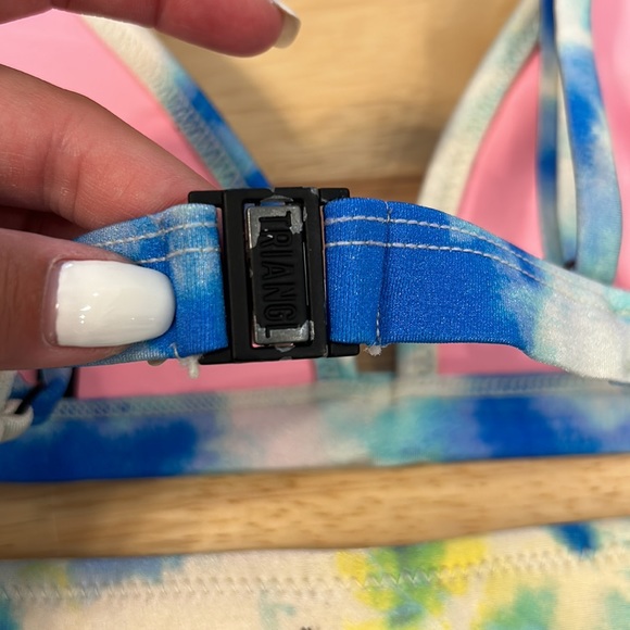 Triangl Bibi Luna Blue Tie Dye Bikini - Picture 6 of 11